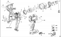 DEWALT DCF836 IMPACT DRIVER (TYPE 11) Spare Parts