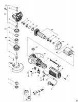 STANLEY STGS5115 SMALL ANGLE GRINDER (TYPE 1) Spare Parts