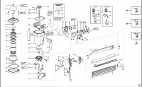 BOSTITCH 863S4-1-E PNEUMATIC STAPLER (TYPE 1) Spare Parts