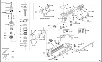 BOSTITCH BT50B-1-E BRAD NAILER (TYPE 1) Spare Parts