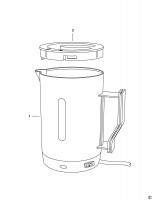 BLACK & DECKER DC1005 KETTLE (TYPE 1) Spare Parts