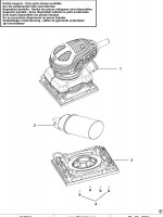 BLACK & DECKER KA450 ORBITAL SANDER (TYPE 1) Spare Parts