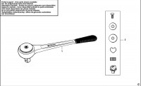 FACOM J.161 RATCHET (TYPE 1) Spare Parts