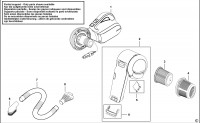 BLACK & DECKER PV1200AV CAR VAC (TYPE 1) Spare Parts