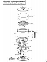 BLACK & DECKER MK100 COOKER (TYPE 1) Spare Parts