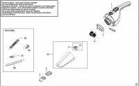 BLACK & DECKER NV1200AV CAR VAC (TYPE H1) Spare Parts