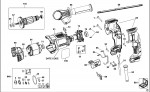 DEWALT D25032 ROTARY HAMMER (TYPE 10) Spare Parts