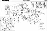 BOSTITCH ESD-450S2P PNEUMATIC PLIER (TYPE REVJ) Spare Parts