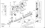 DEWALT DPS8016 STAPLER (TYPE 1) Spare Parts