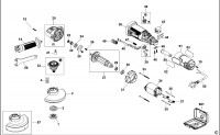 STANLEY FME821 SMALL ANGLE GRINDER (TYPE 1) Spare Parts