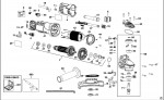 DEWALT DWE4156 SMALL ANGLE GRINDER (TYPE 1) Spare Parts