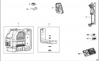 DEWALT DCE088G CROSSLINE LASER (TYPE 1) Spare Parts