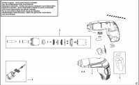 BLACK & DECKER KC3610 CORDLESS SCREWDRIVER (TYPE 1) Spare Parts
