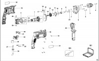 BLACK & DECKER BDK700K HAMMER DRILL (TYPE 1) Spare Parts