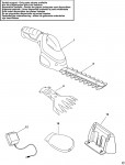 BLACK & DECKER GSBD700 CORDLESS SHEAR (TYPE 1) Spare Parts