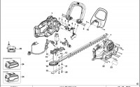 BLACK & DECKER HEDGE TRIMMER (TYPE 1) Spare Parts