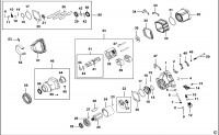 FACOM NM.3030F IMPACT WRENCH (TYPE 1) Spare Parts