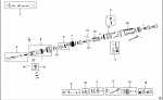 FACOM VR.J254 RATCHET (TYPE 1) Spare Parts