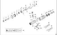 FACOM V.DG500F DIE GRINDER (TYPE 1) Spare Parts