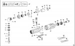 FACOM V.DGA505F DIE GRINDER (TYPE 1) Spare Parts