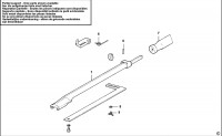 USAG 811RD10 WRENCH (TYPE 1) Spare Parts