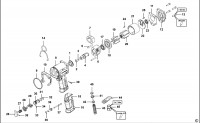FACOM NS.1600F2 IMPACT WRENCH (TYPE 1) Spare Parts