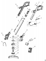 BLACK & DECKER ST1823 STRING TRIMMER (TYPE 1) Spare Parts