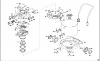 STANLEY SXVC50XTDE VACUUM CLEANER (TYPE 1) Spare Parts