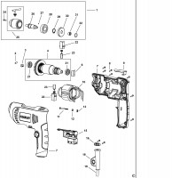 STANLEY SDR3006 DRILL (TYPE 1) Spare Parts
