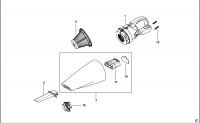 BLACK & DECKER BDCDB18N DUSTBUSTER (TYPE H1) Spare Parts