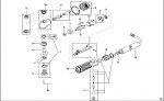 FACOM CAD.P300F PNEUMATIC WINDSCREEN CUTTER (TYPE 1) Spare Parts