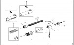 FACOM V.352F PNEUMATIC NEEDLE RUST REMOVER (TYPE 1) Spare Parts