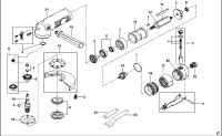 FACOM V.462F ANGLE GRINDER (TYPE 1) Spare Parts