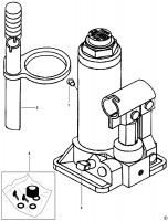 FACOM DL.12T HYDRAULIC JACK (TYPE 1) Spare Parts