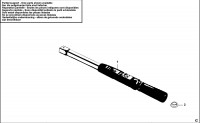 FACOM E.316-200D WRENCH (TYPE 1) Spare Parts