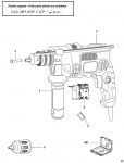 BLACK & DECKER KR604CRES HAMMER DRILL (TYPE 3) Spare Parts