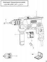 BLACK & DECKER KR604CRES HAMMER DRILL (TYPE 3) Spare Parts