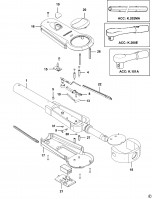 FACOM K.203B WRENCH (TYPE 1) Spare Parts