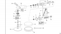 FACOM V.902F ANGLE POLISHER (TYPE 1) Spare Parts