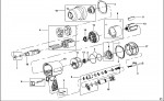 FACOM NK.2000F IMPACT WRENCH (TYPE 1) Spare Parts