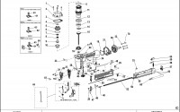 BOSTITCH BT125-1 BRAD NAILER (TYPE REV A) Spare Parts
