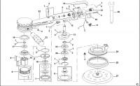 FACOM V.258F ORBITAL SANDER (TYPE 1) Spare Parts