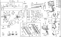 DEWALT DCN692 CORDLESS NAILER (TYPE 2) Spare Parts