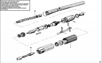 FACOM V.445A GRINDER (TYPE 1) Spare Parts