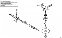 FACOM V.411 AIR SANDER (TYPE 1) Spare Parts