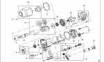 FACOM NS.1800F IMPACT WRENCH (TYPE 1) Spare Parts