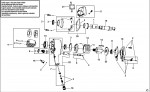 FACOM NM.1200F IMPACT WRENCH (TYPE 1) Spare Parts