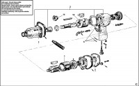 FACOM NK.1100 IMPACT WRENCH (TYPE 1) Spare Parts