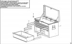 FACOM BT.C4T DRAWER CABINET (TYPE 1) Spare Parts