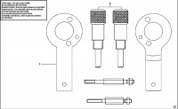FACOM DT.FIAT-D2 TIMING KIT (TYPE 1) Spare Parts